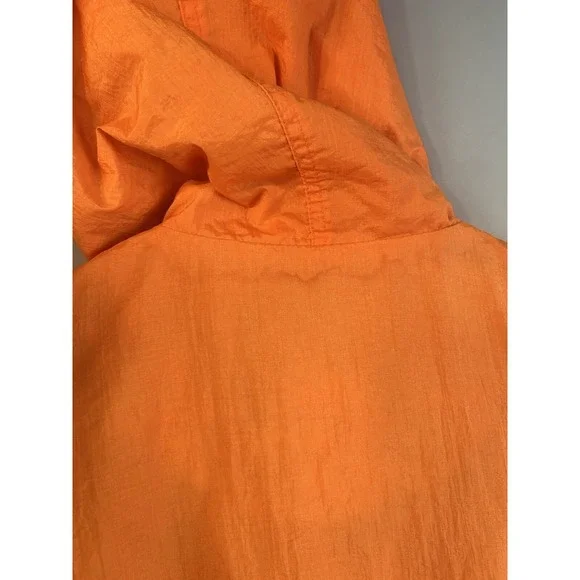 Helly Hansen‎ HH Workwear Orange Hi Vis Rain Jacket Hooded XS - Picture 8 of 9